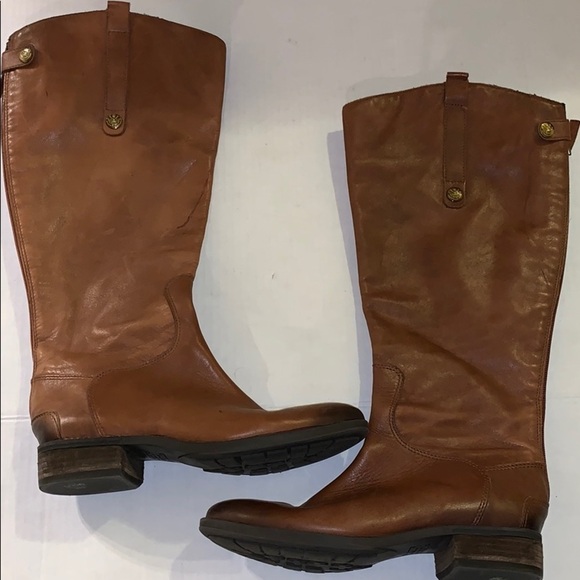 Sam Edelman Shoes - Sam Edelman Penny Riding Leather Boots size-7.5M